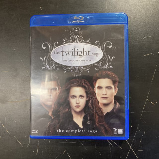 Twilight Saga - The Complete Collection Blu-ray (VG+-M-/M-) -seikkailu/draama-